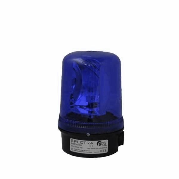 B300RTH012.5 E2S  Rotating Beacon B300RTH  12vDC 5:BLUE 20w Halogen G6.35 IP65